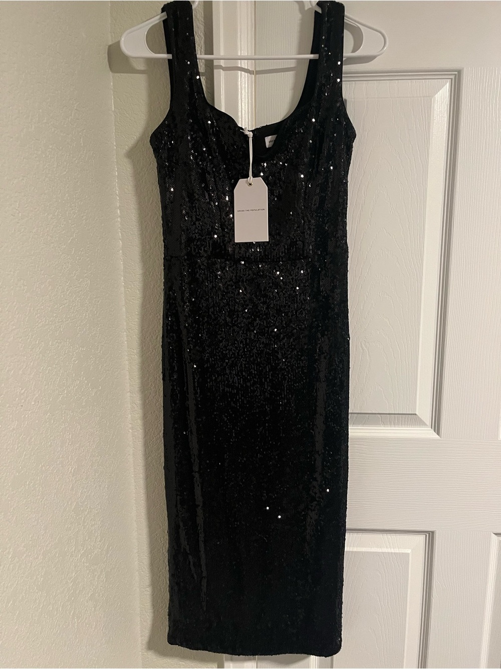 Dress the Population Sloane Sequin Sheath Dress